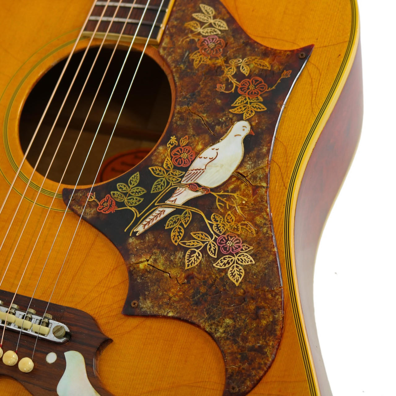 Vintage 1968 Gibson Dove Dreadnought Acoustic Guitar Natural