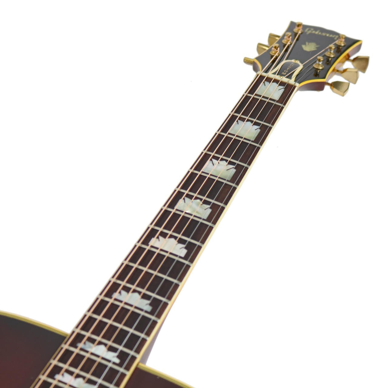 Vintage 1969 Gibson J-200 Jumbo Acoustic Guitar Sunburst Finish
