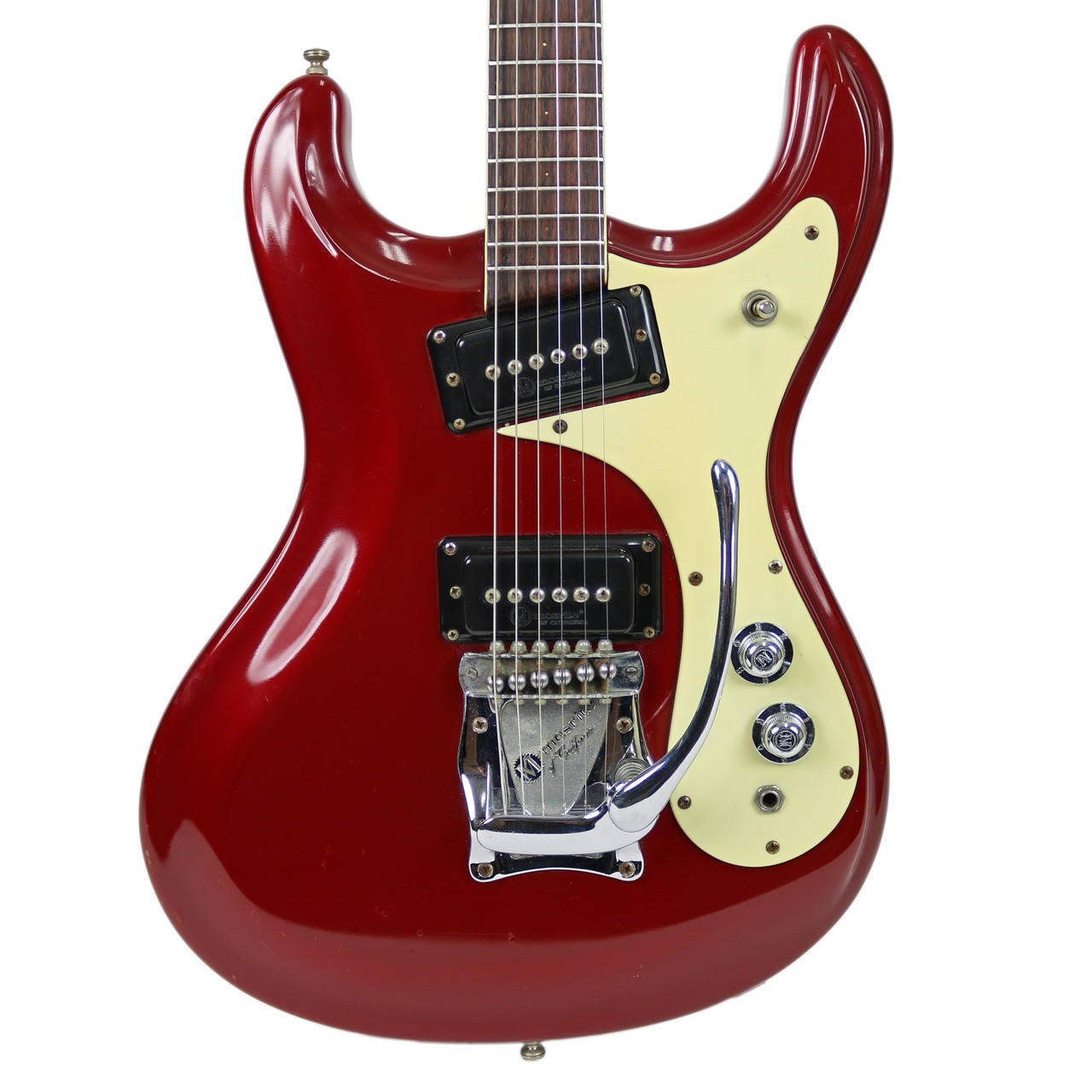 Vintage 1960's Mosrite The Ventures Electric Guitar Candy Apple