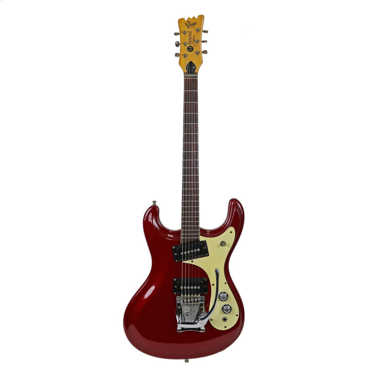Vintage 1960's Mosrite The Ventures Electric Guitar Candy Apple