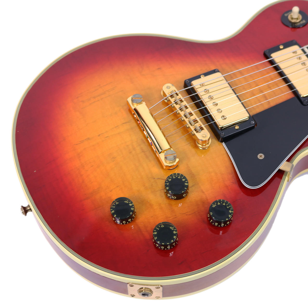 Vintage 1979 Gibson Les Paul Custom Electric Guitar Cherry