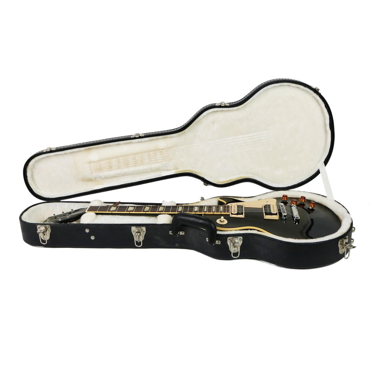 2009 Gibson Les Paul Traditional Pro Electric Guitar Ebony Finish