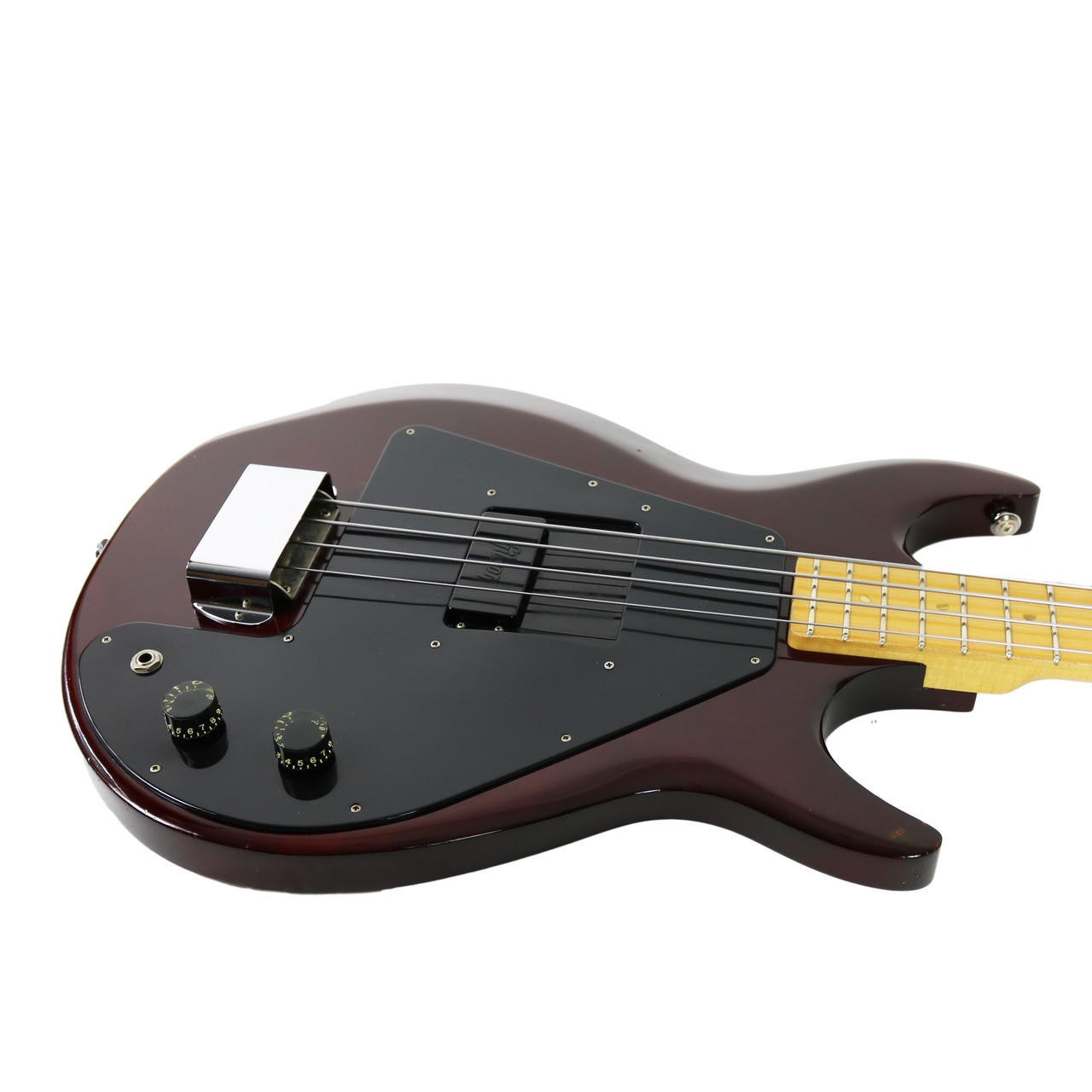 Vintage 1979 Gibson Grabber Electric Bass Wine Red Finish | Cream