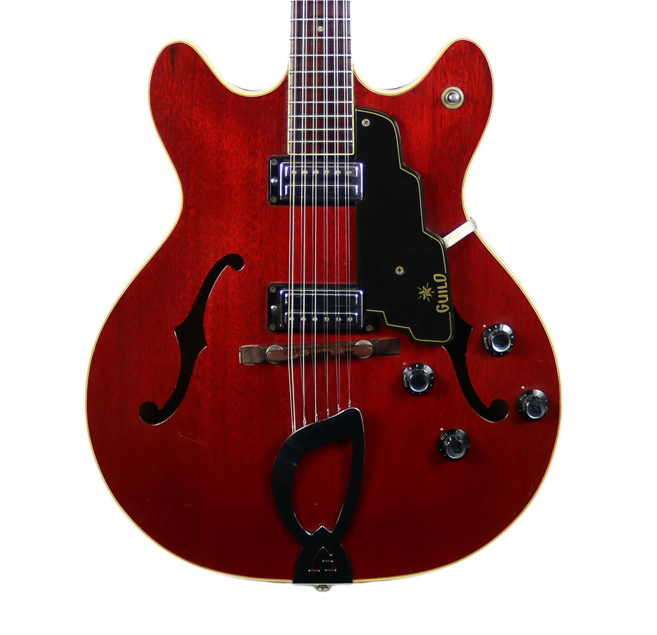Vintage 1966 Guild Starfire XII 12-String Electric Guitar Cherry