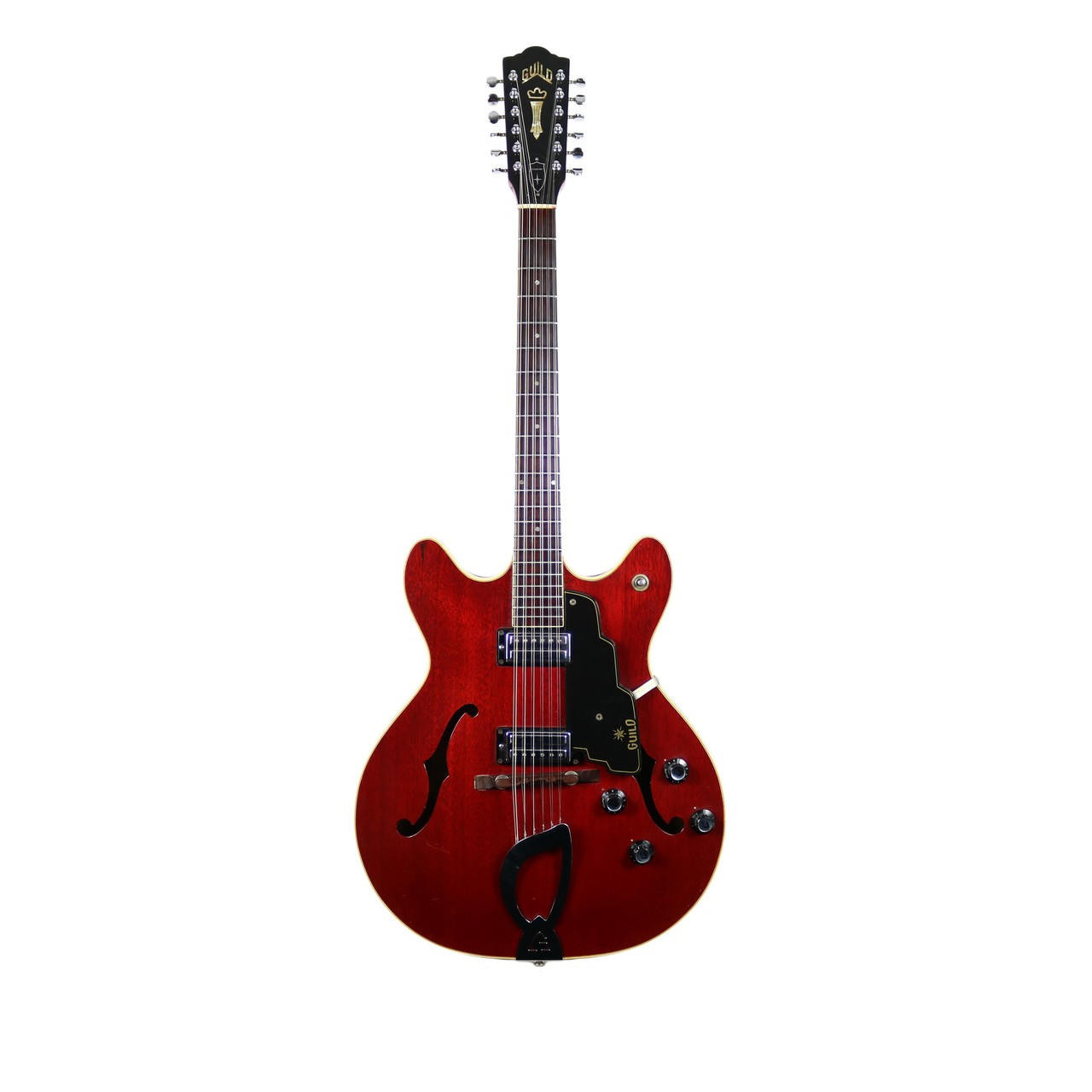 Vintage 1966 Guild Starfire XII 12-String Electric Guitar Cherry