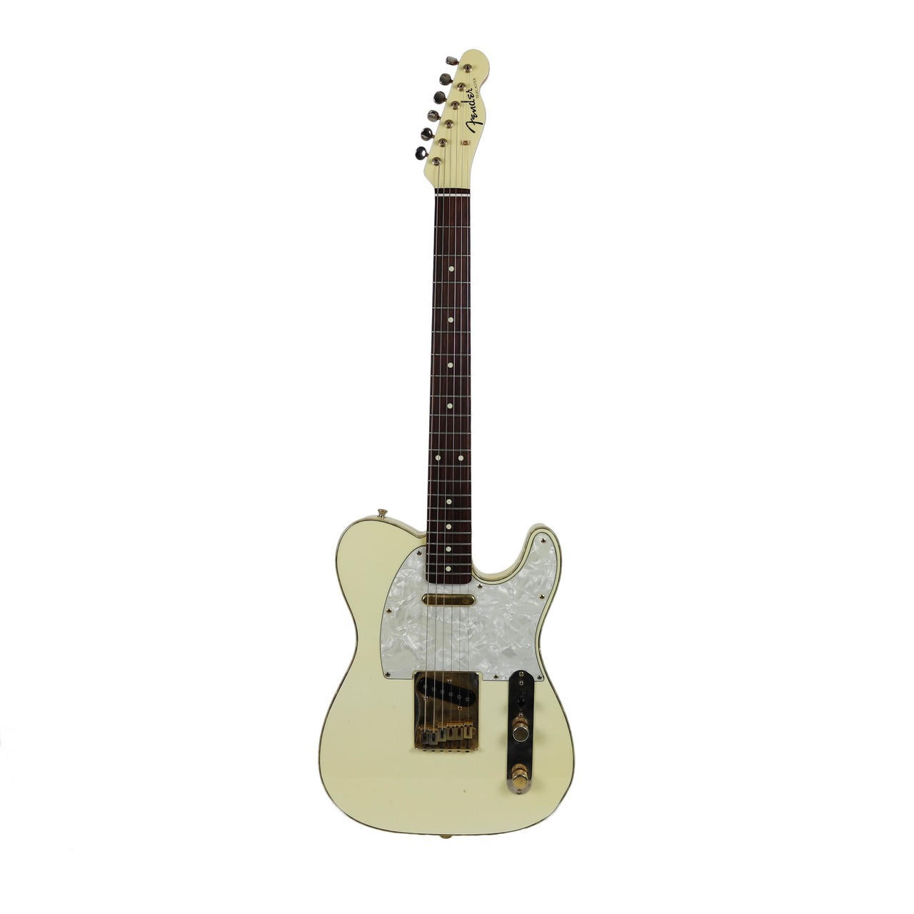 1996 Fender Telecaster Custom Electric Guitar MIJ Olympic White