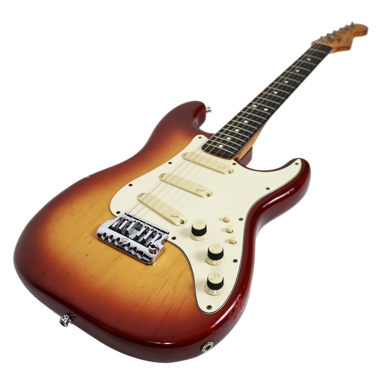 Vintage 1983 Fender Stratocaster Elite Electric Guitar Sienna