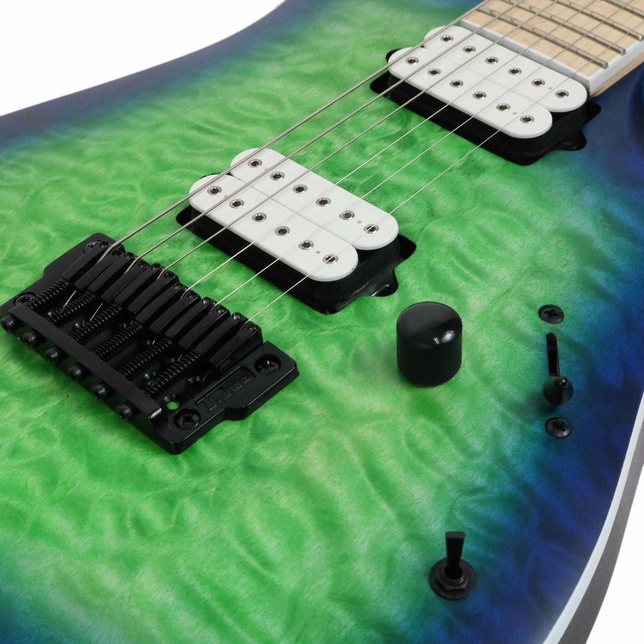 Ibanez RGAIX6 Iron Label Electric Guitar in Surreal Blue Burst