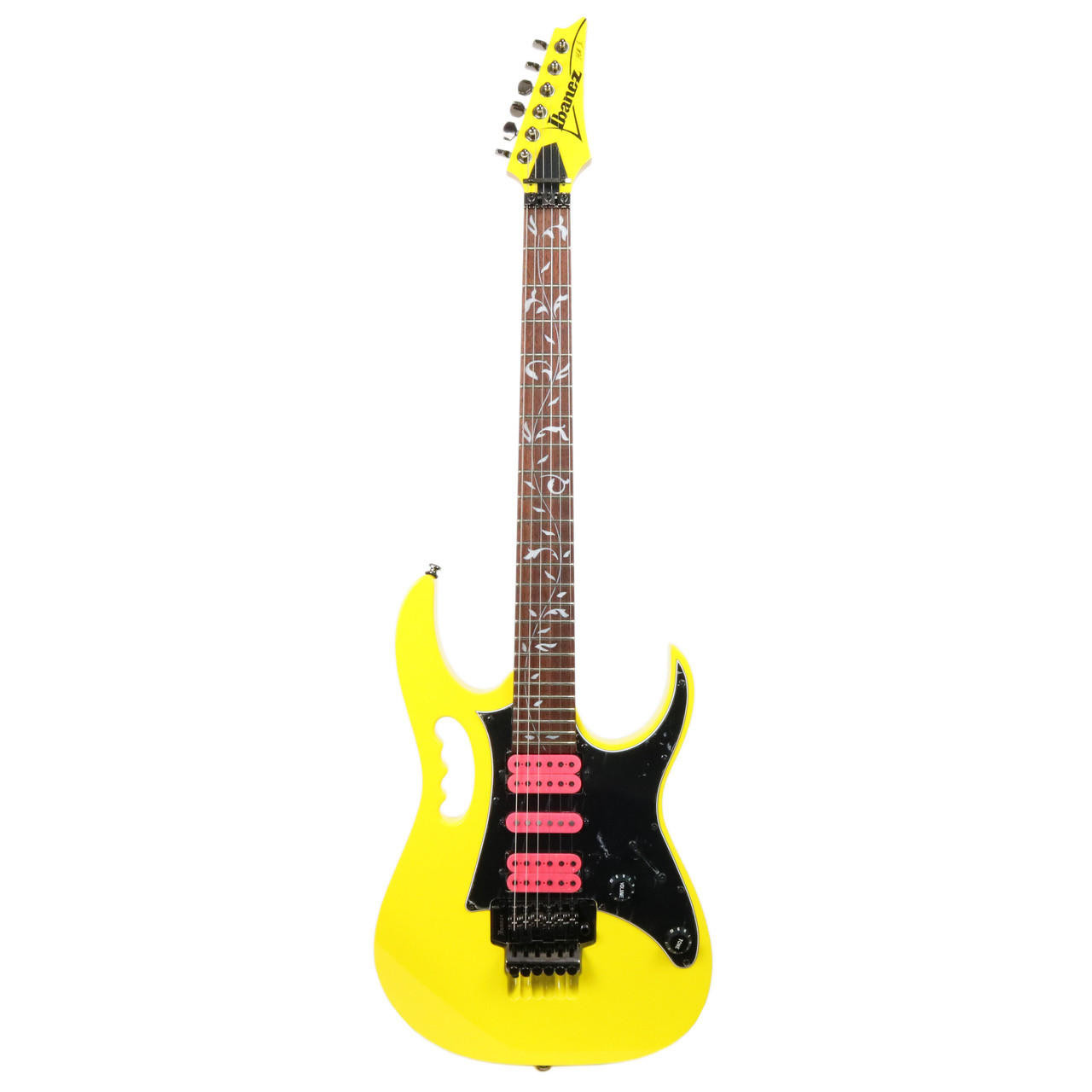 Ibanez JEMJRSP Steve Vai Jem Junior Electric Guitar in Yellow Ibanez JEMJRSP Steve Vai Jem Junior Electric Guitar in Yellow