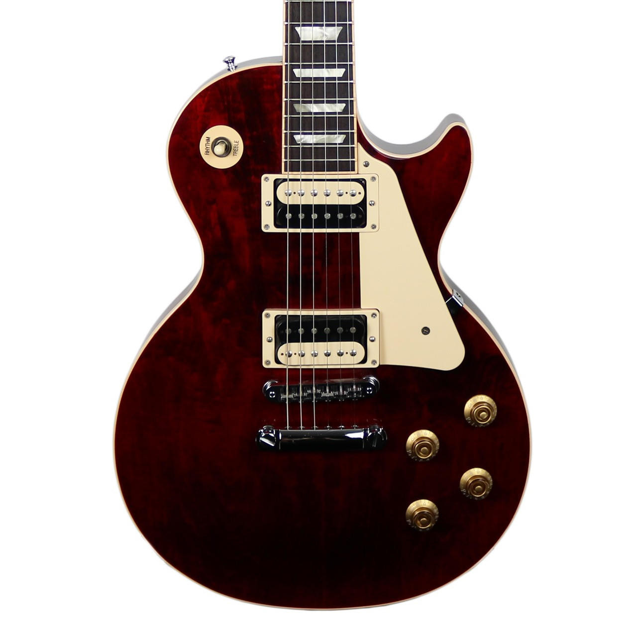 2011 Gibson Les Paul Traditional Pro Electric Guitar Wine Red