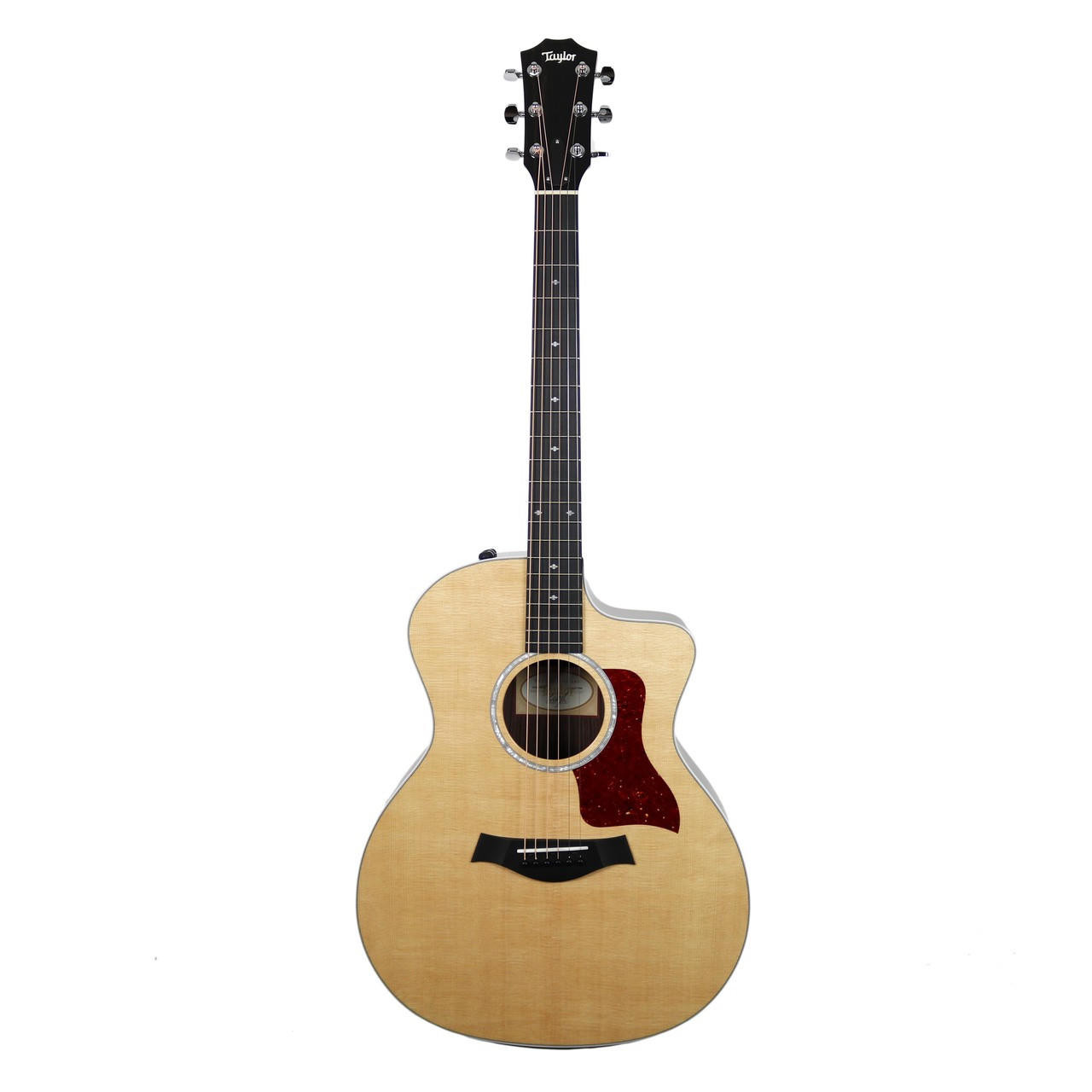 2017 Taylor 214ce DLX Grand Auditorium Acoustic Guitar Natural