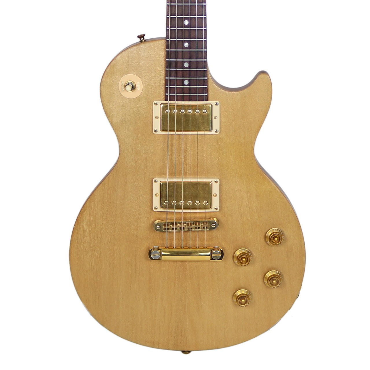 1999 Gibson Les Paul Smart Wood Electric Guitar Natural Finish 1999 Gibson Les Paul Smart Wood Electric Guitar Natural Finish