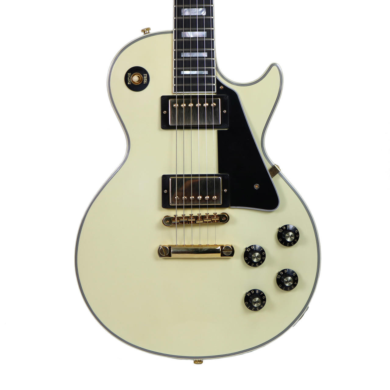 2015 Gibson Custom Shop Vintage Reissue '74 Les Paul Custom White