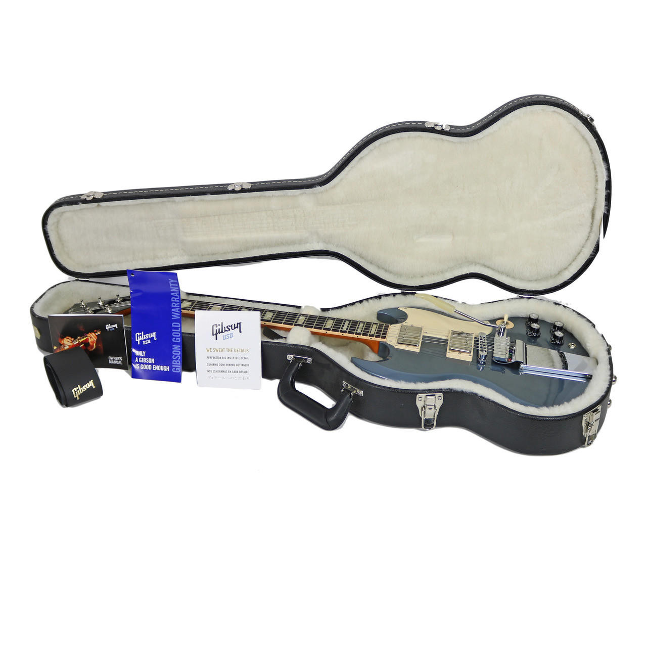 2012 Gibson Jeff Tweedy Signature SG Electric Guitar Blue Mist