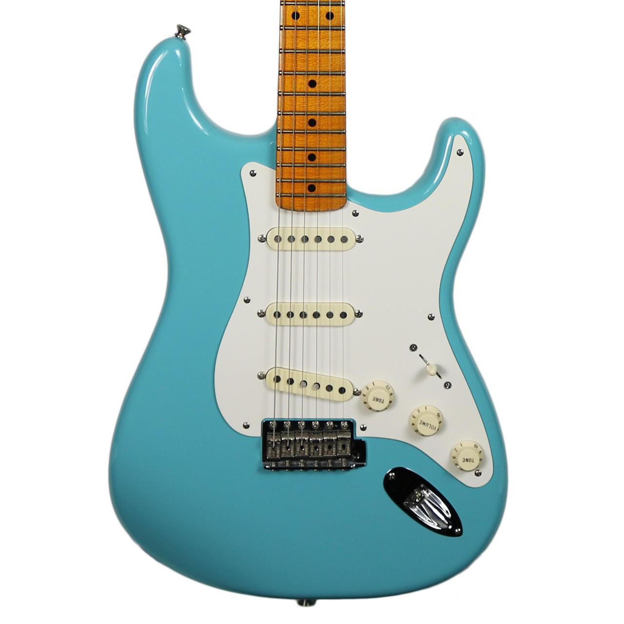 Fender Eric Johnson Stratocaster - Tropical Turquoise | Cream City