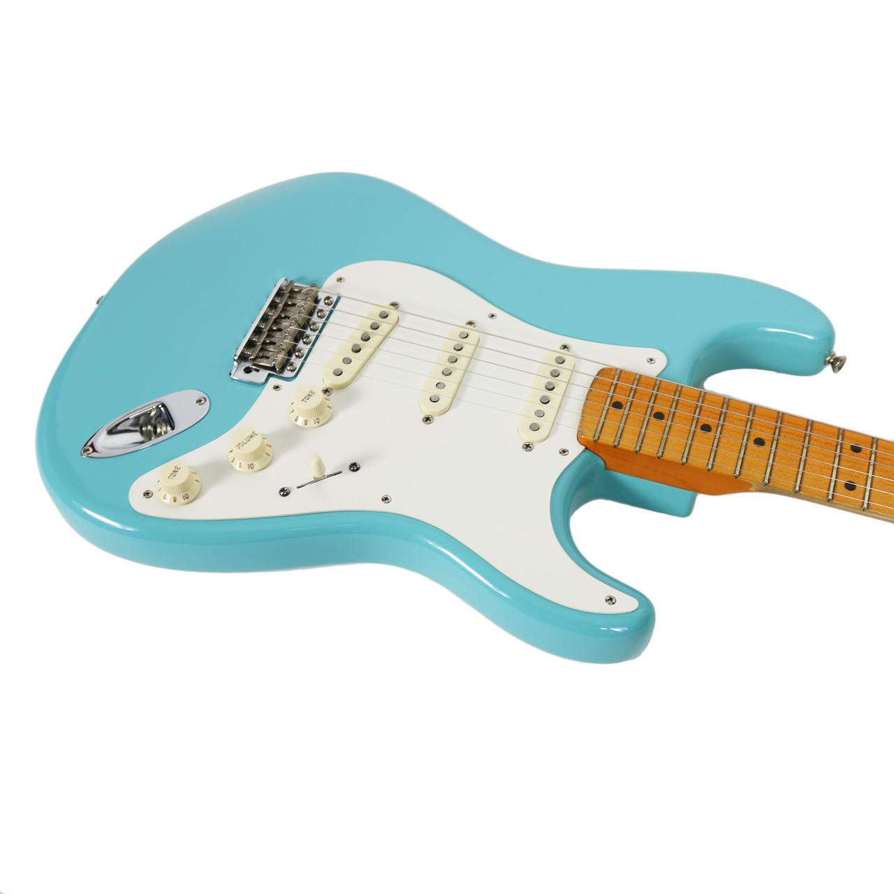 Fender Eric Johnson Stratocaster - Tropical Turquoise | Cream City