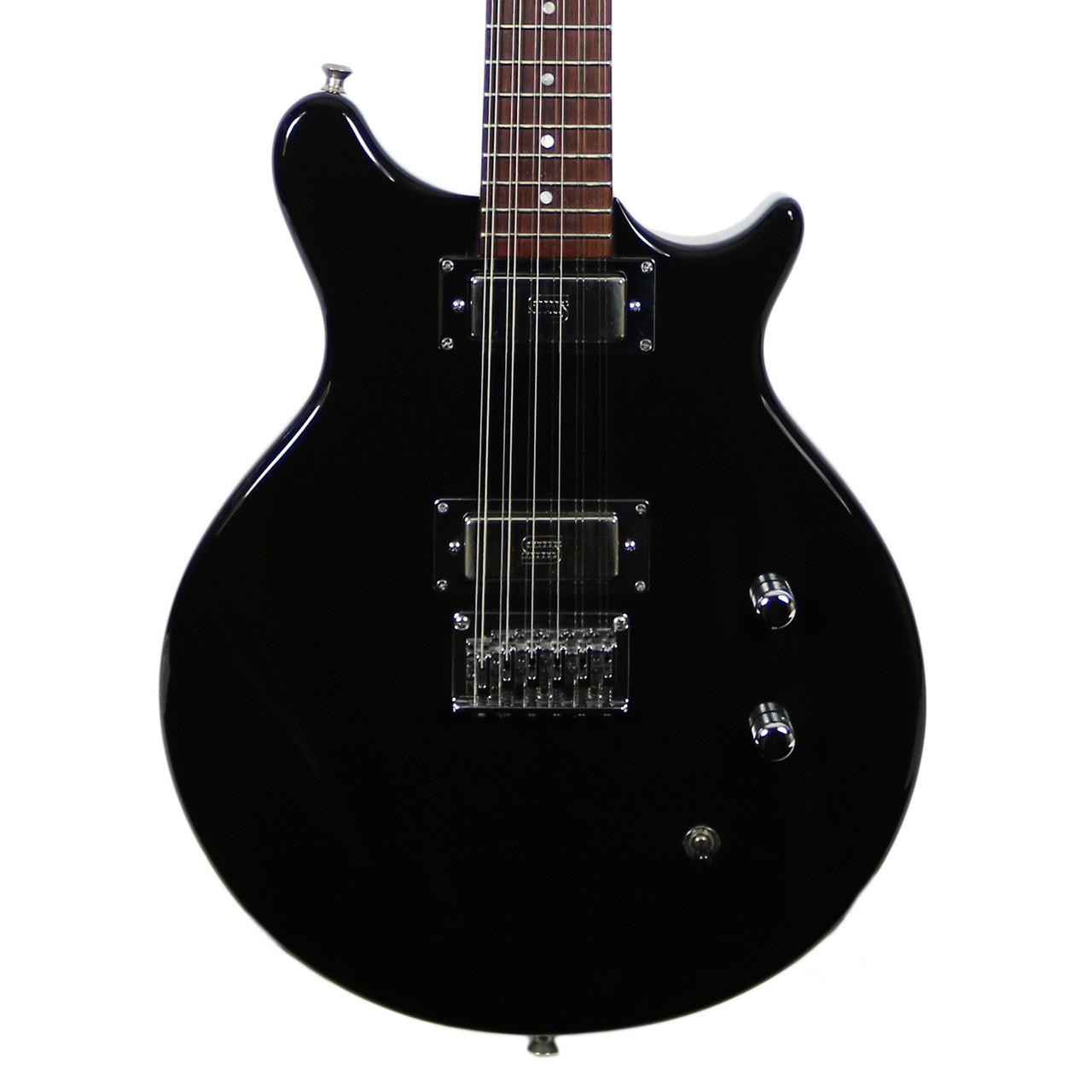 1995 Hamer Eclipse 12-String Electric Guitar - Black Finish