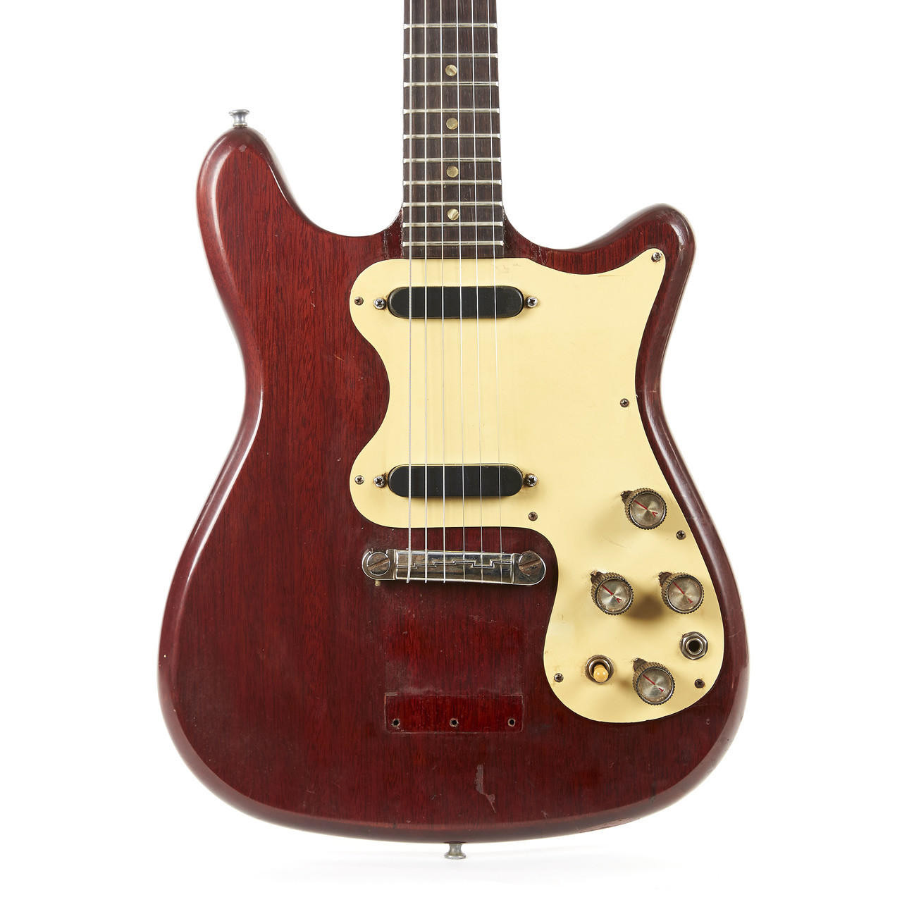 Vintage 1968 Epiphone Olympic Double Cherry | Cream City Music