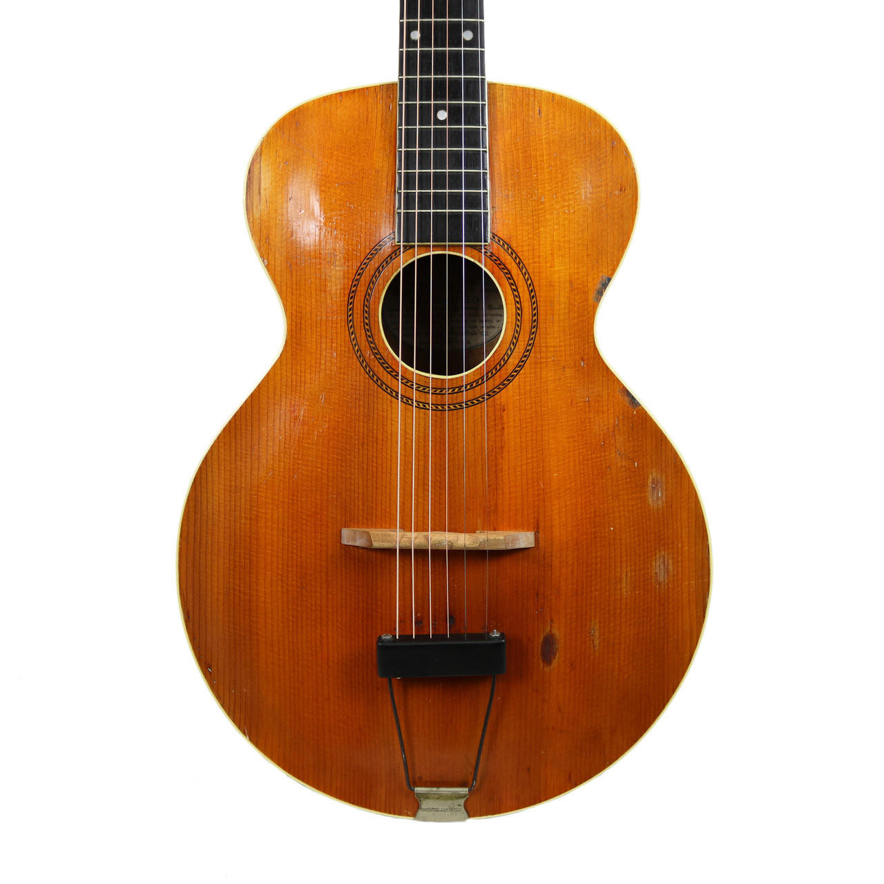 Vintage 1916 Gibson L-1 Archtop Acoustic Guitar Natural Finish