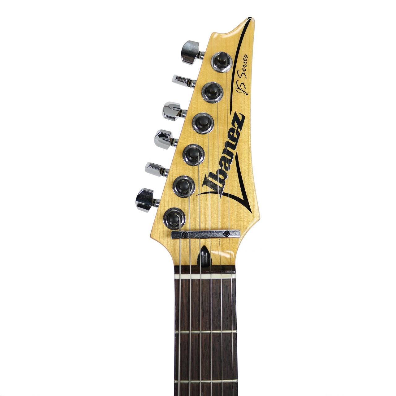 Used 2008 Ibanez JS1600 Joe Satriani Guitar Silver Finish | Cream