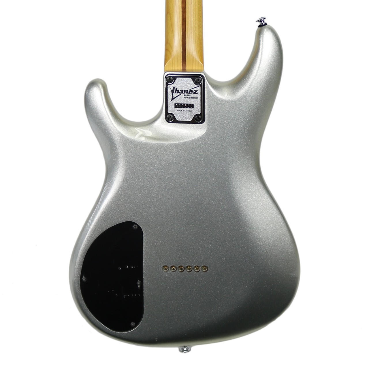 Used 2008 Ibanez JS1600 Joe Satriani Guitar Silver Finish | Cream