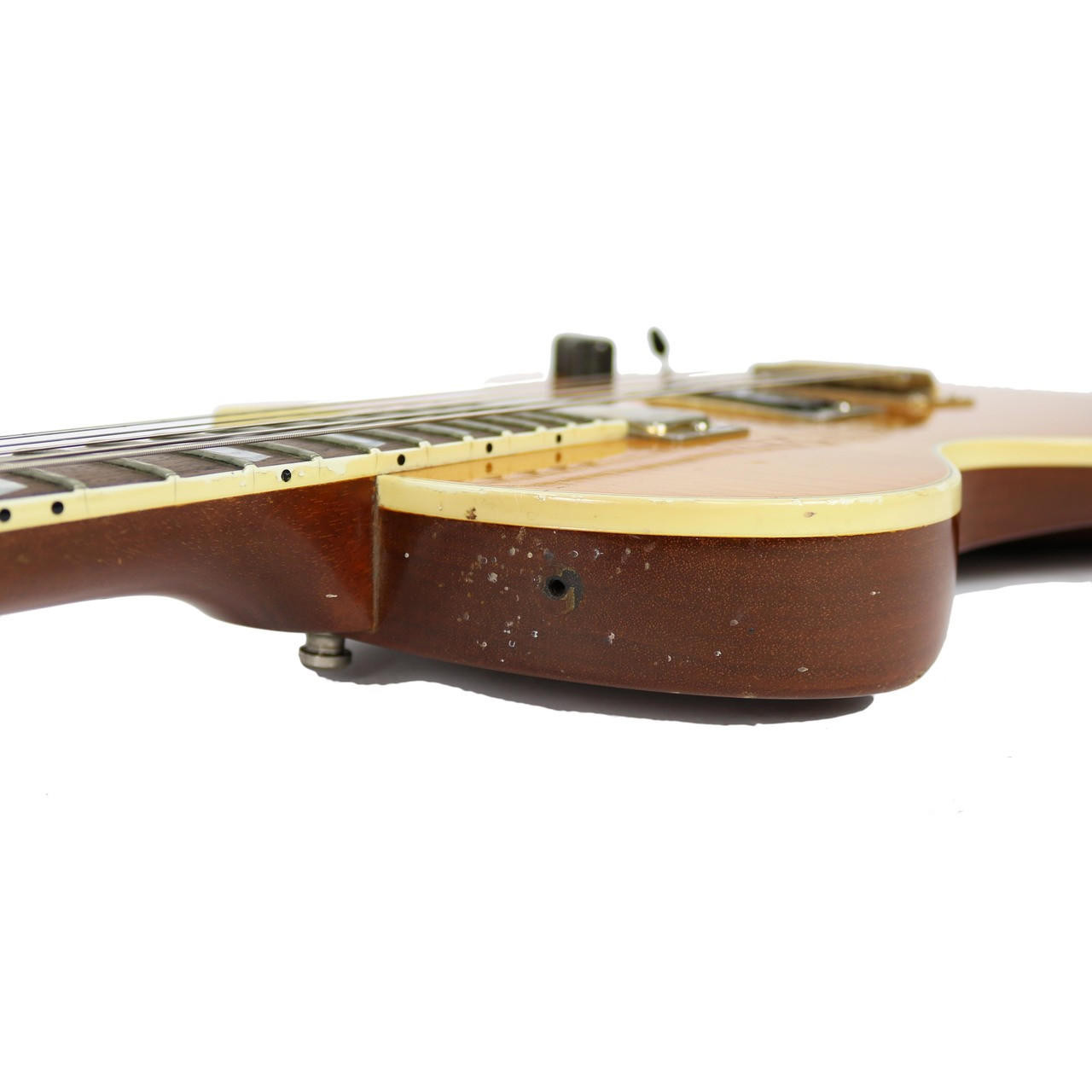 Used 1994 Gibson Nighthawk Standard Amber Flame Top Finish | Cream