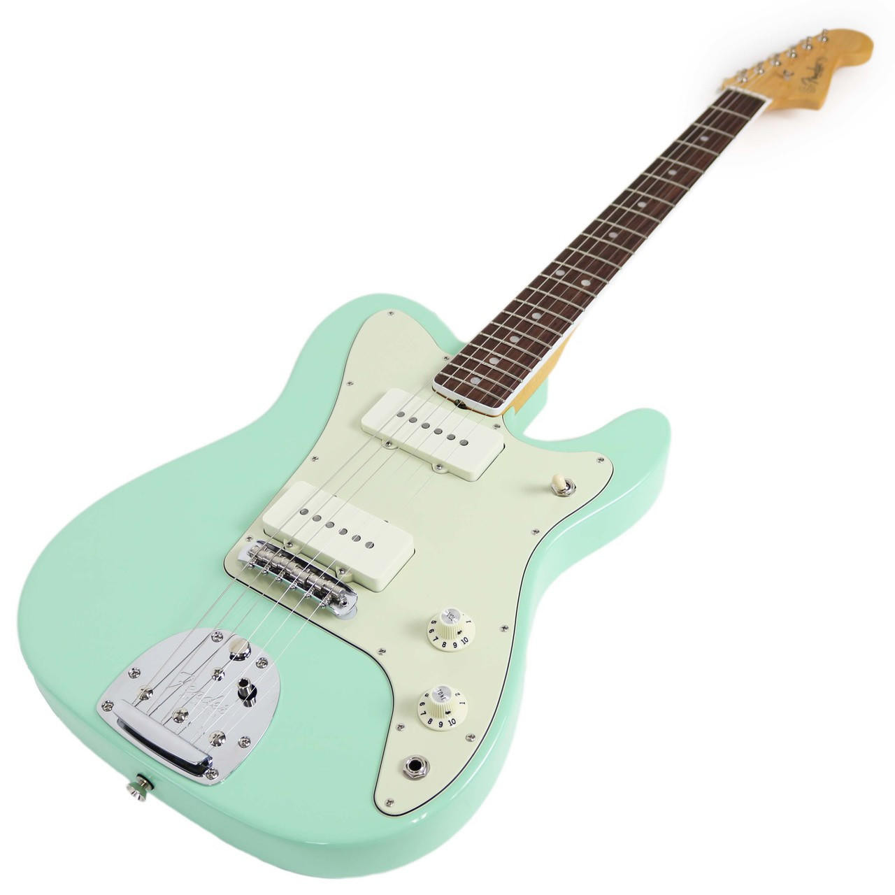 Fender Limited Edition Jazz-Tele Hybrid Rosewood - Surf Green