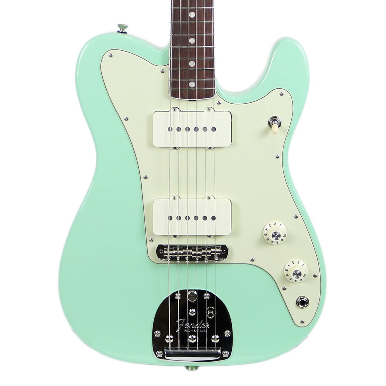 Fender Limited Edition Jazz-Tele Hybrid Rosewood - Surf Green