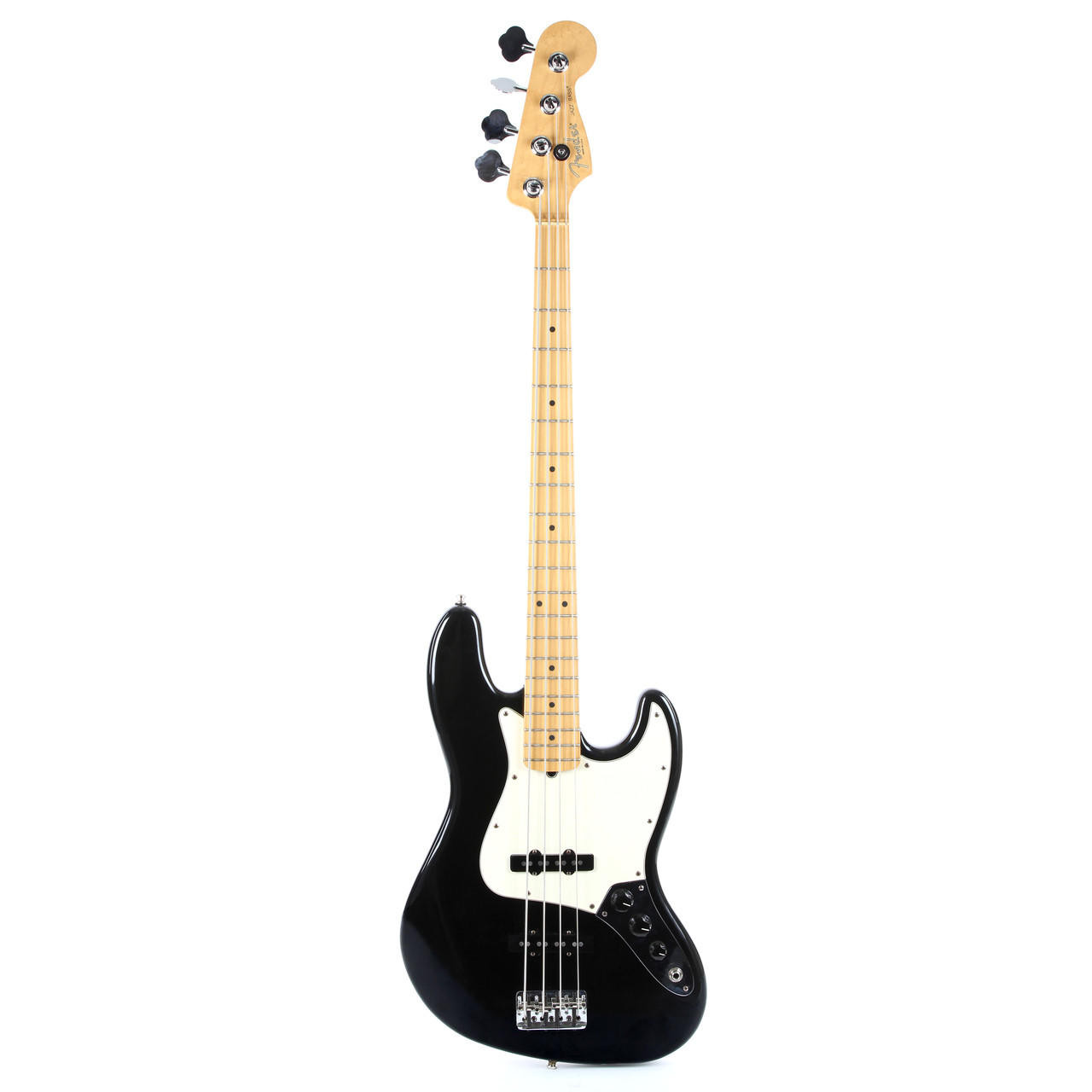 2002 Fender American Series Jazz Bass Black Finish | Cream City Music