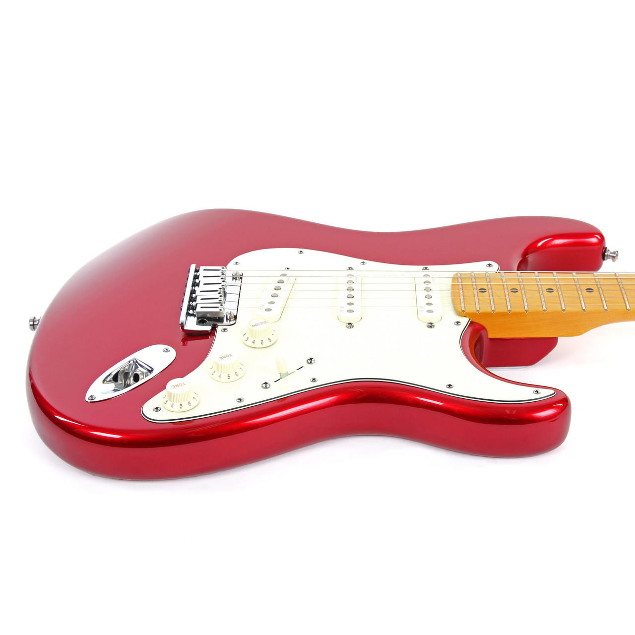 2011 Fender American Deluxe Stratocaster Electric Guitar Candy