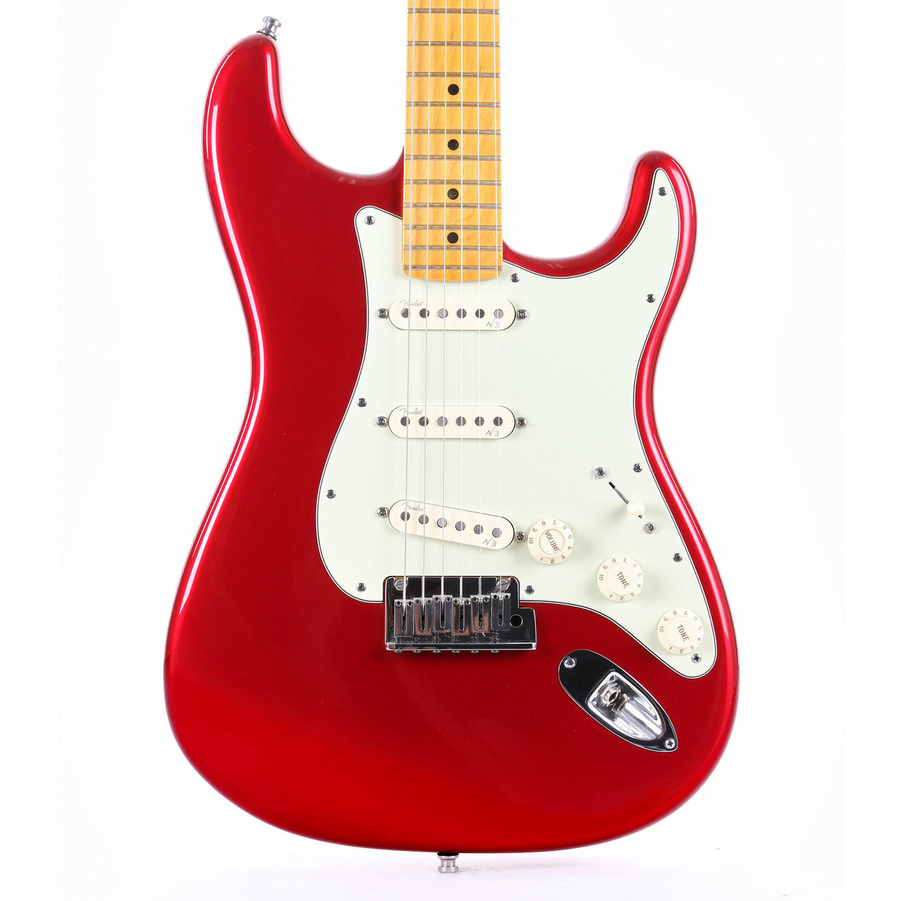 2011 Fender American Deluxe Stratocaster Electric Guitar Candy