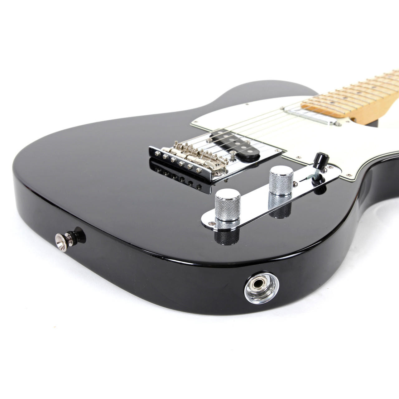 2008 Fender American Standard Telecaster Electric Guitar Black
