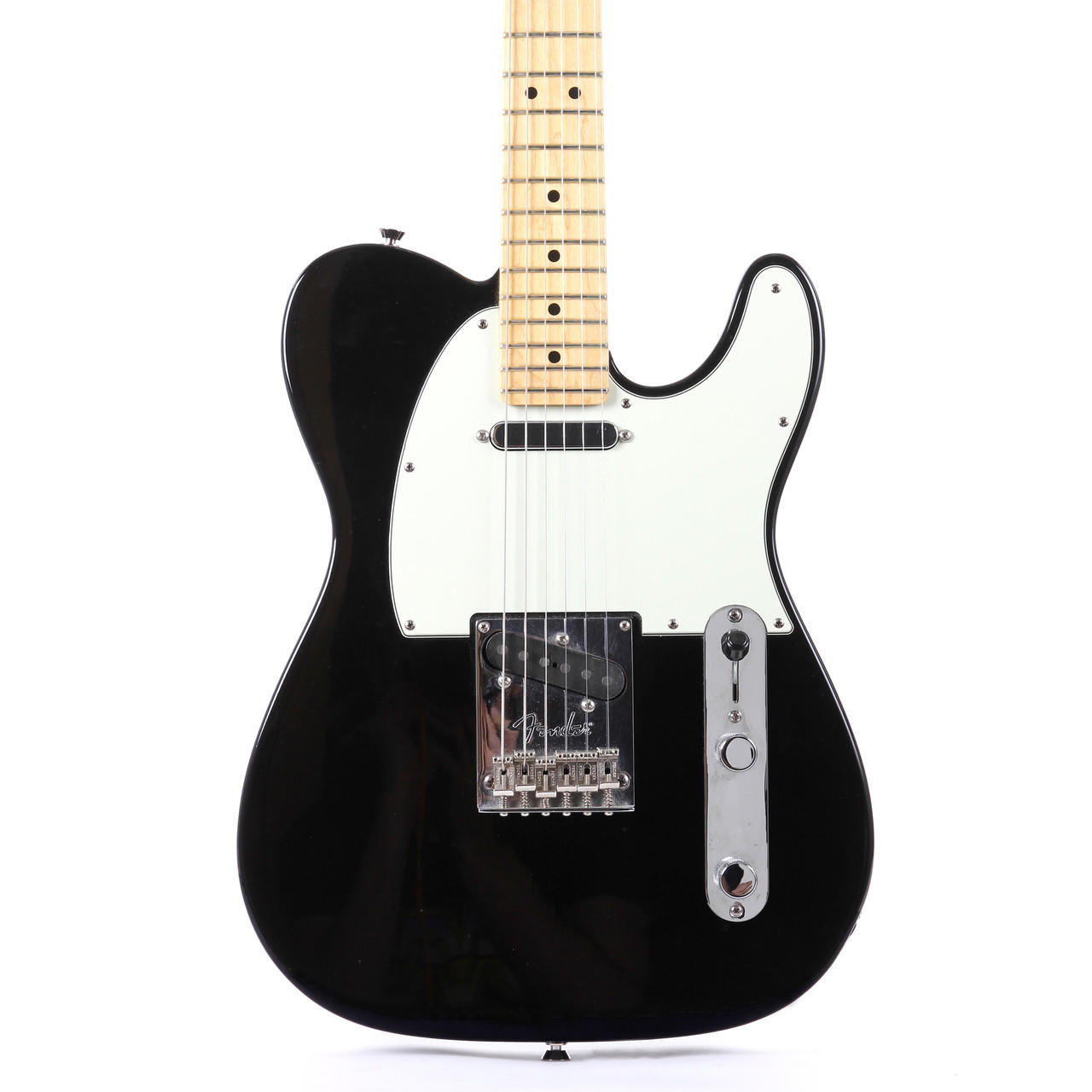 2008 Fender American Standard Telecaster Electric Guitar Black