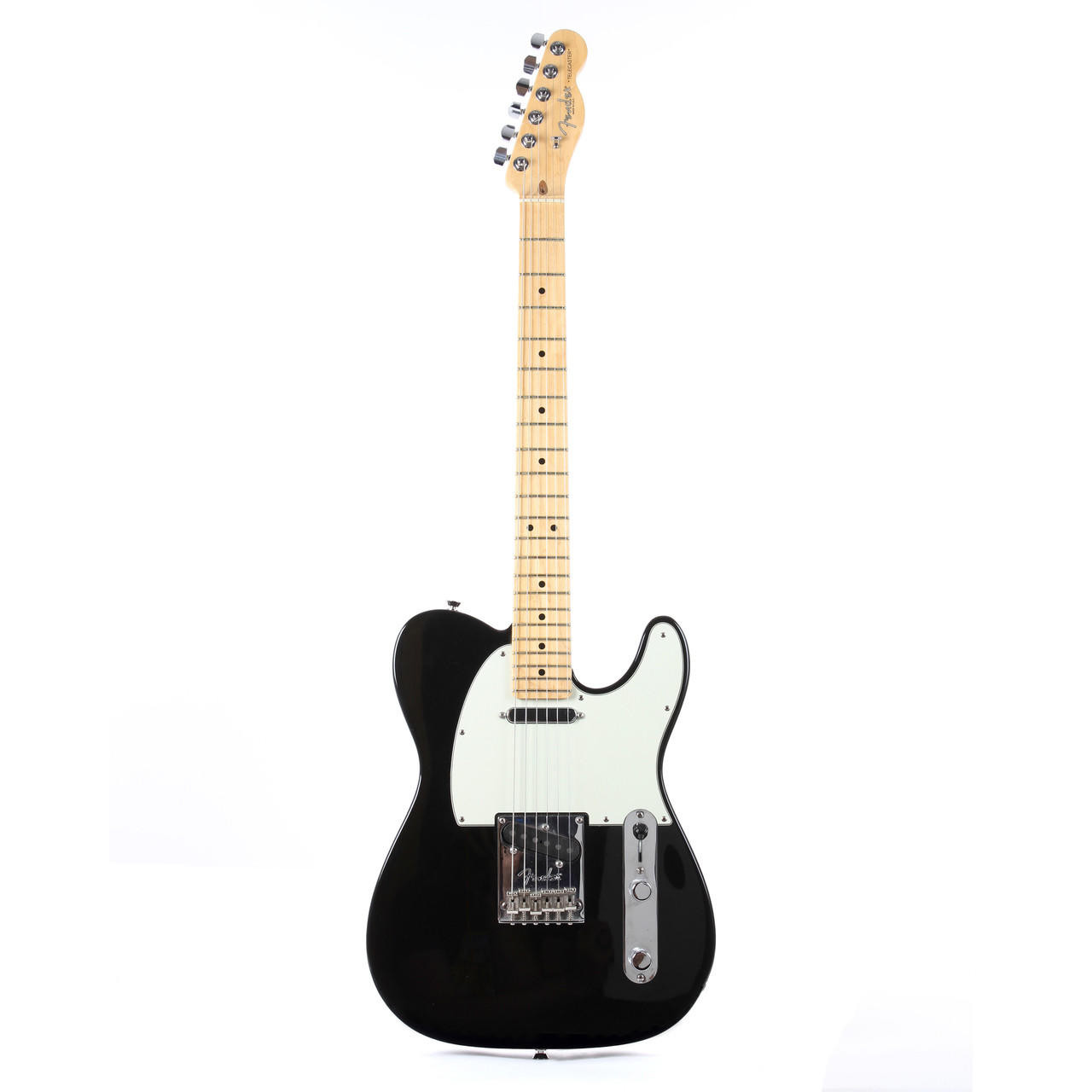 2008 Fender American Standard Telecaster Electric Guitar Black