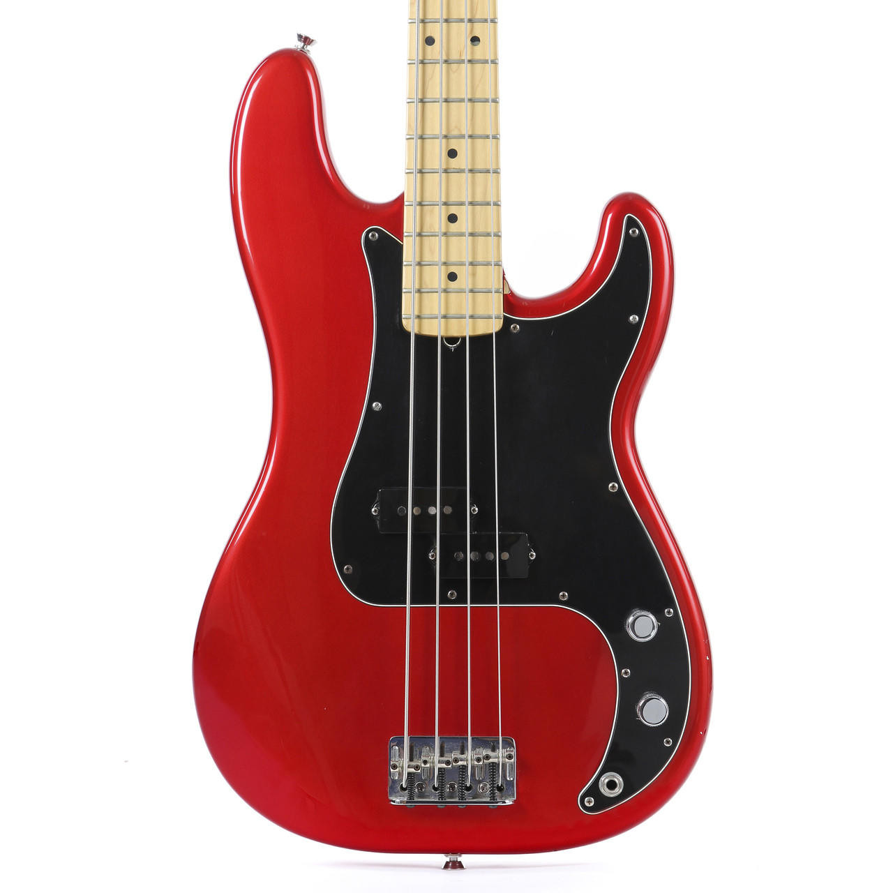 Used 2004 Fender American Series Precision Electric Bass Candy