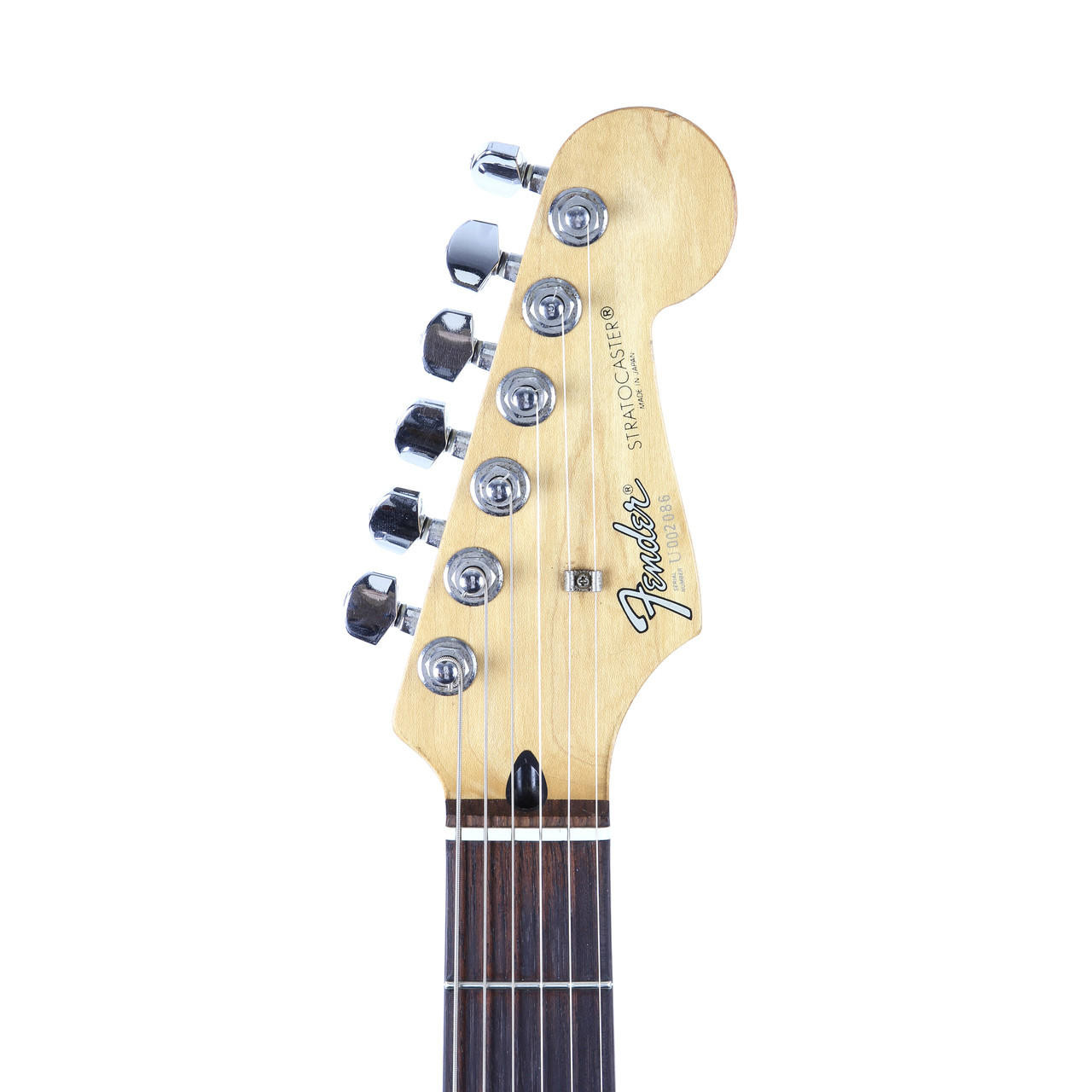 Used 1996 Fender Made In Japan Stratocaster Electric Guitar Black