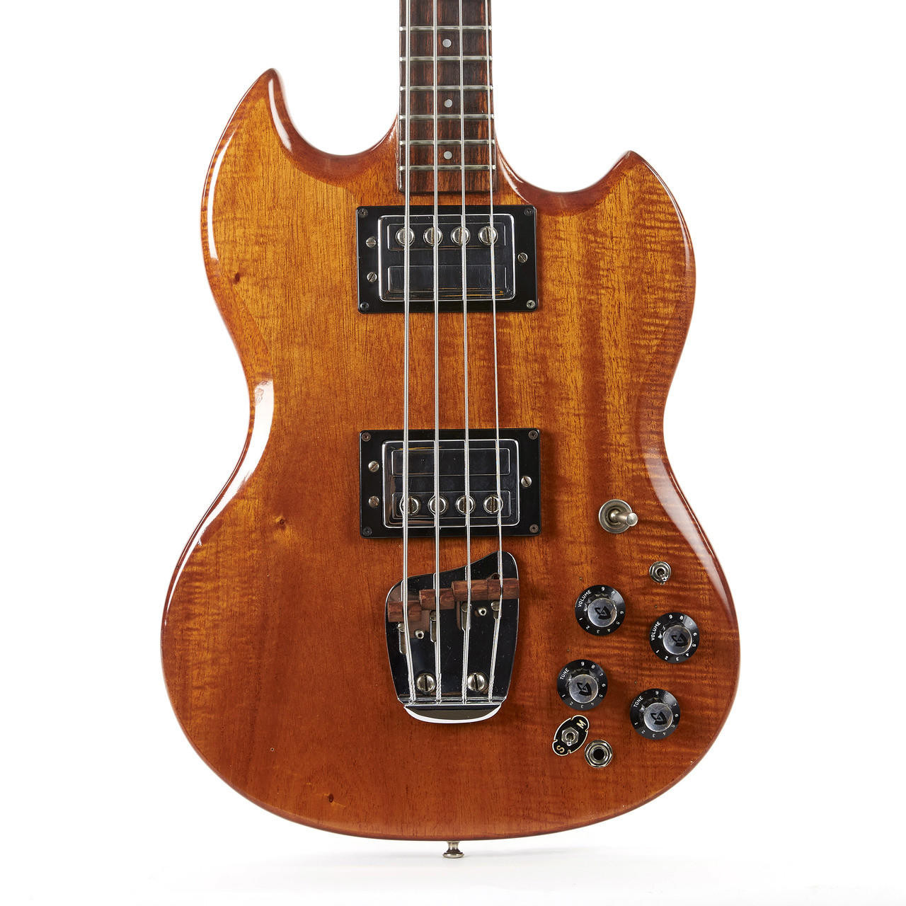 Vintage 1973 Guild Jetstar JS II Stereo Electric Bass Guitar
