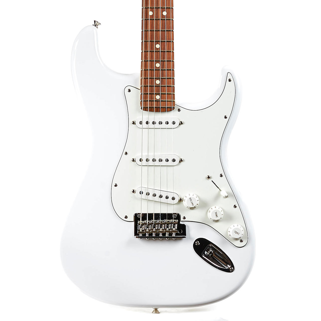 Fender Player Stratocaster Pau Ferro - Polar White | Cream City Music