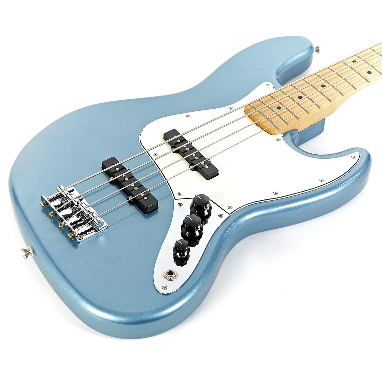 Fender Player Series Jazz Bass Maple Tidepool Blue | Cream City Music