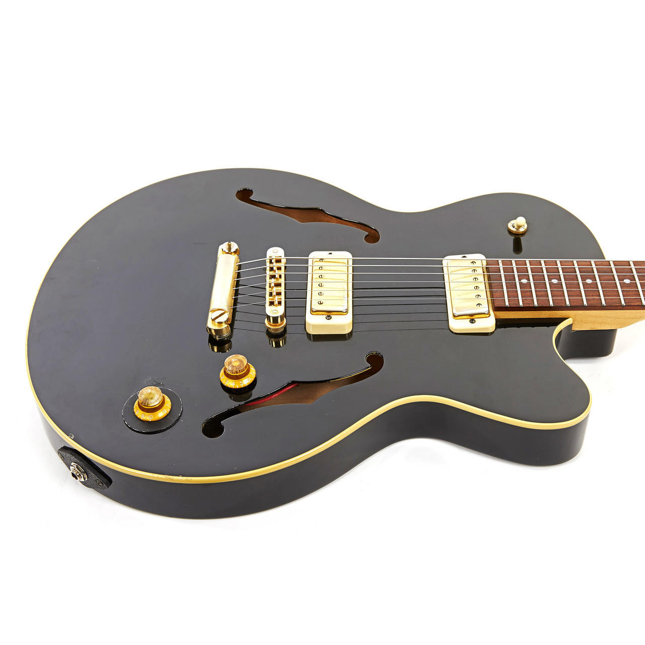 Yamaha AEX520　エレキギター Used Yamaha AEX 520 Semi Hollow Electric Guitar Black Finish