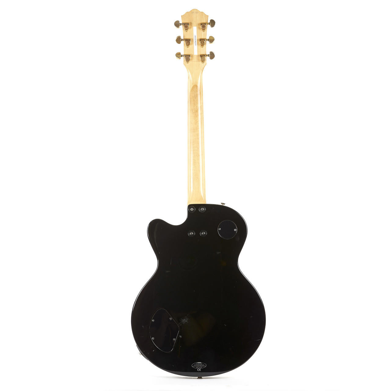 Used Yamaha AEX 520 Semi Hollow Electric Guitar Black Finish