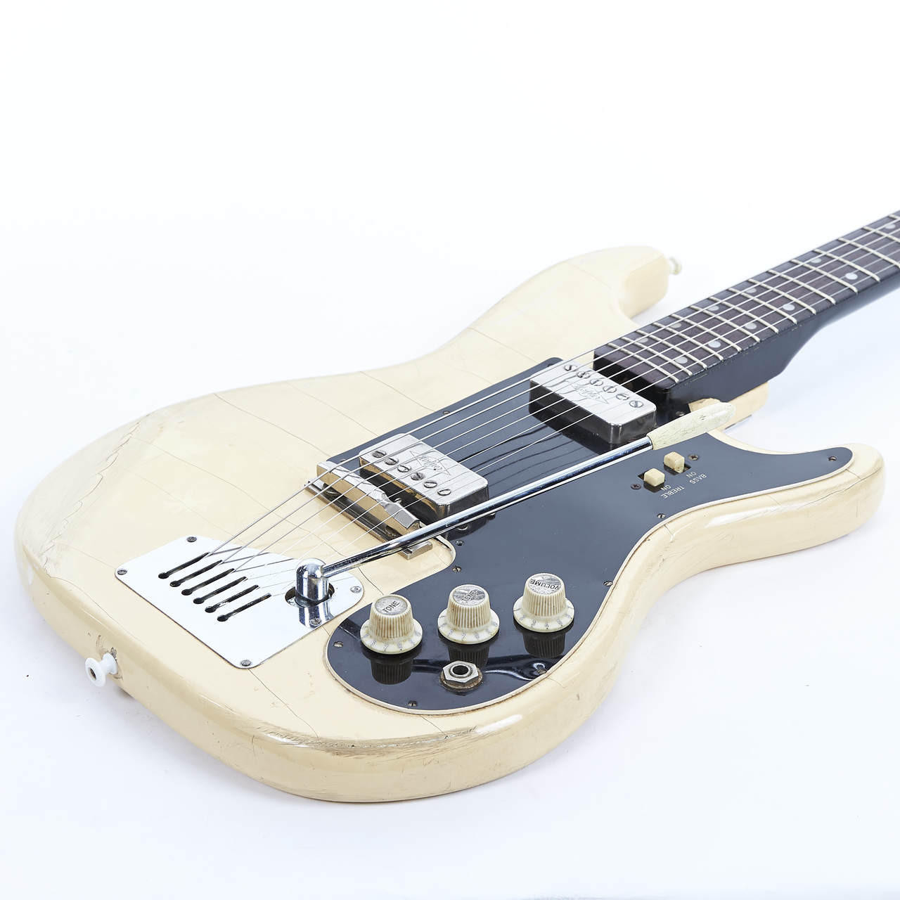 Vintage 1963 Hofner Model 172 White Finish | Cream City Music