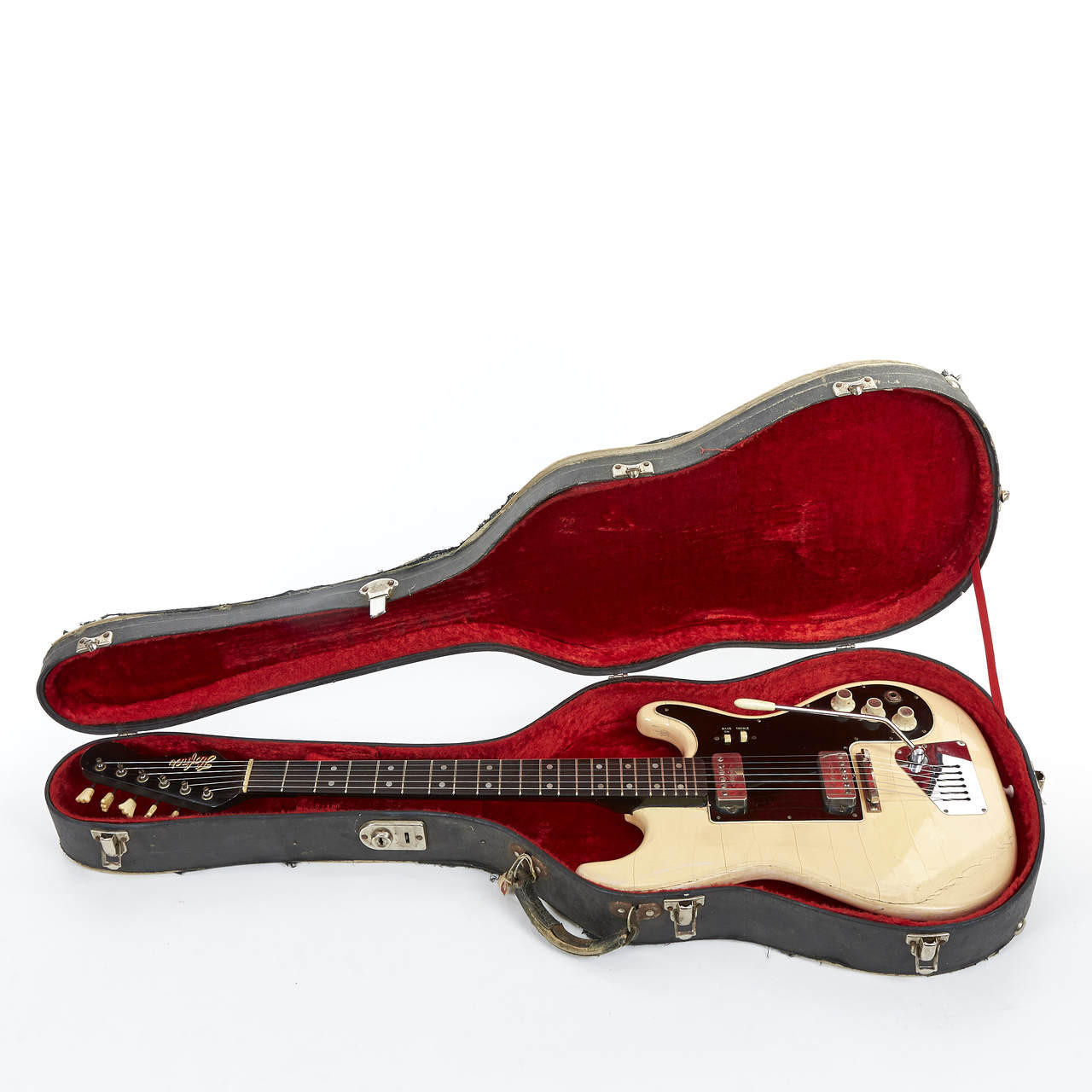 Vintage 1963 Hofner Model 172 White Finish | Cream City Music