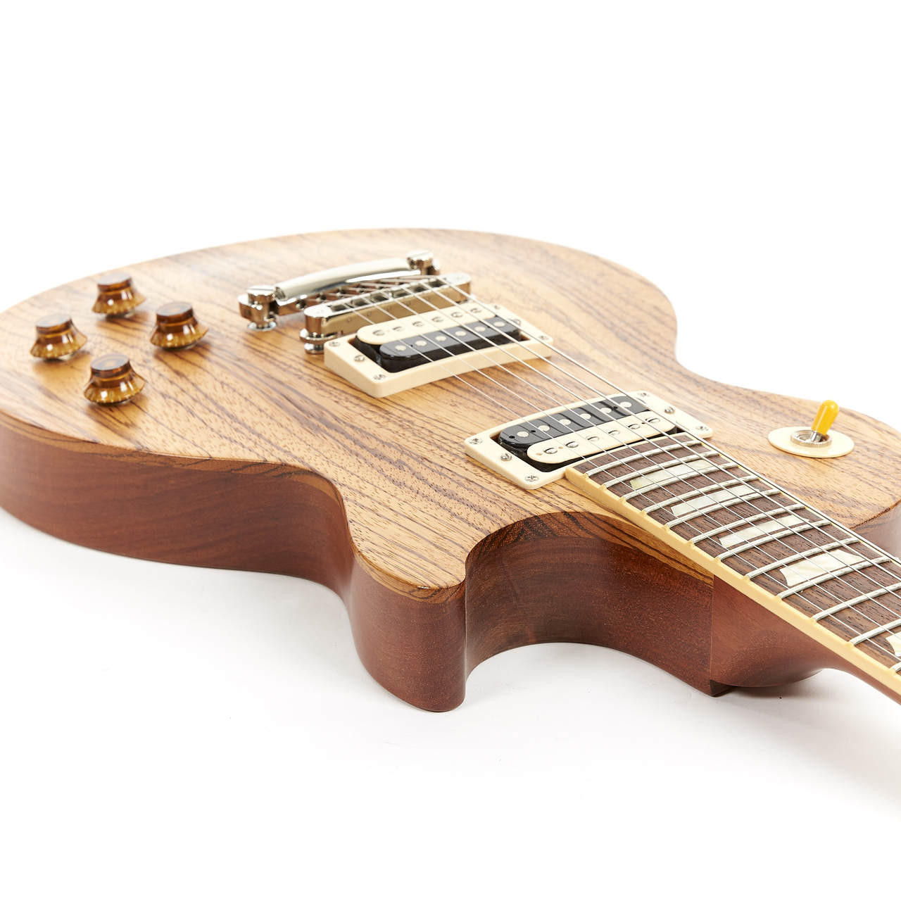 2007 Gibson Les Paul Classic Limited Edition Zebrawood Top | Cream