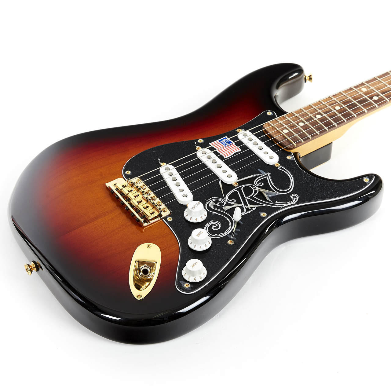 2015 Fender Stevie Ray Vaughan Stratocaster Sunburst | Cream City