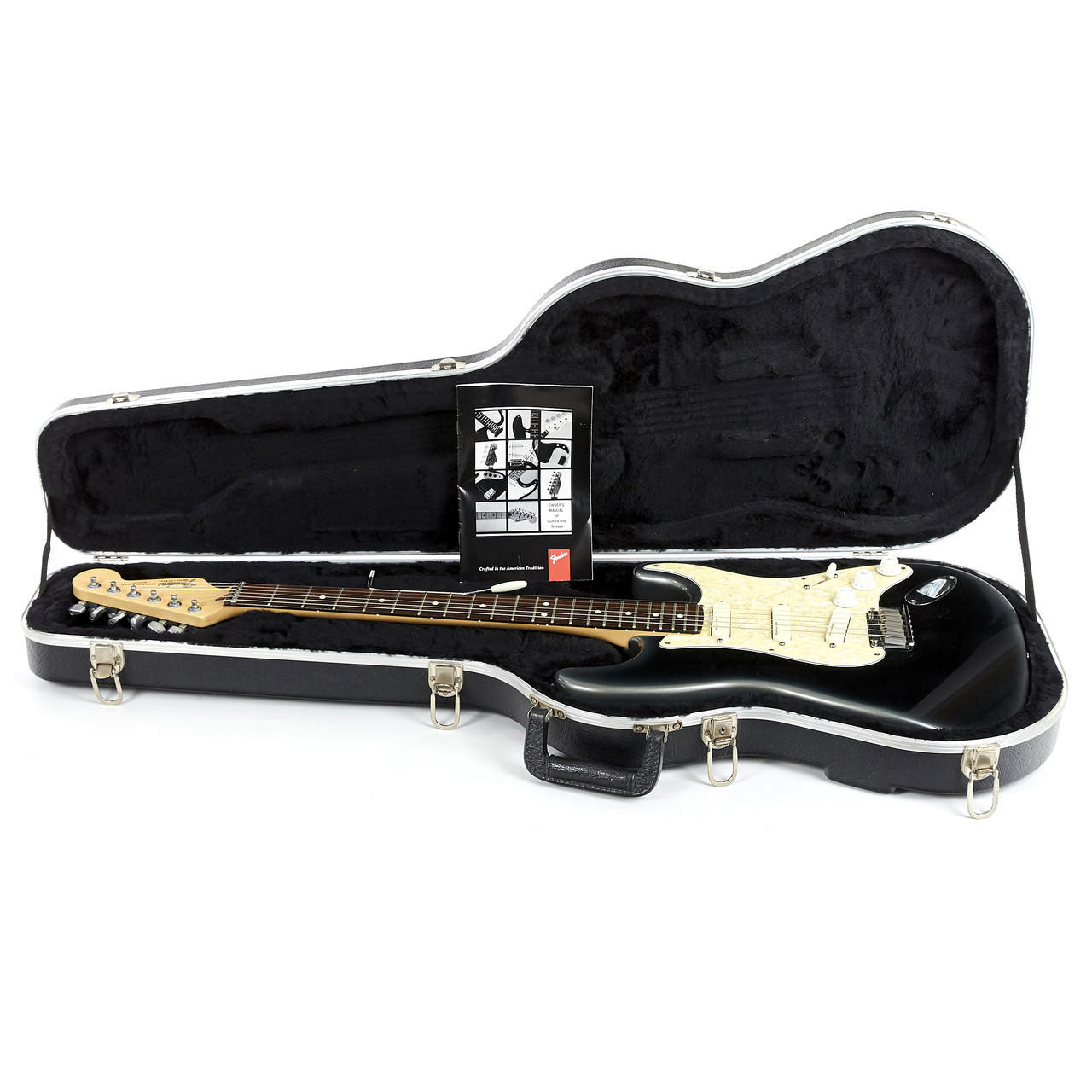1993 Fender Strat Plus Black Pearl Mist Finish | Cream City Music