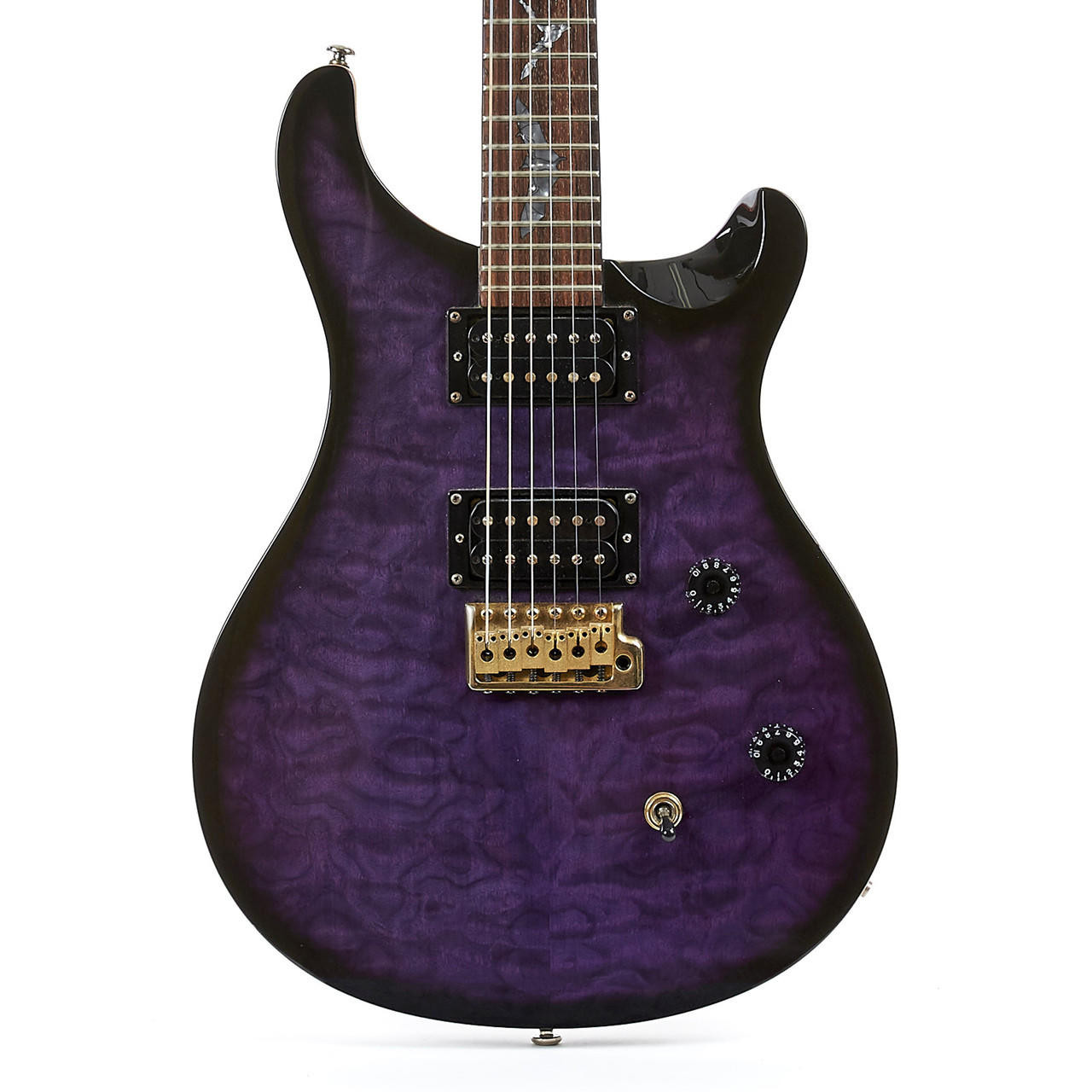 2007 PRS SE Paul Allender Signature Model Purple Burst | Cream