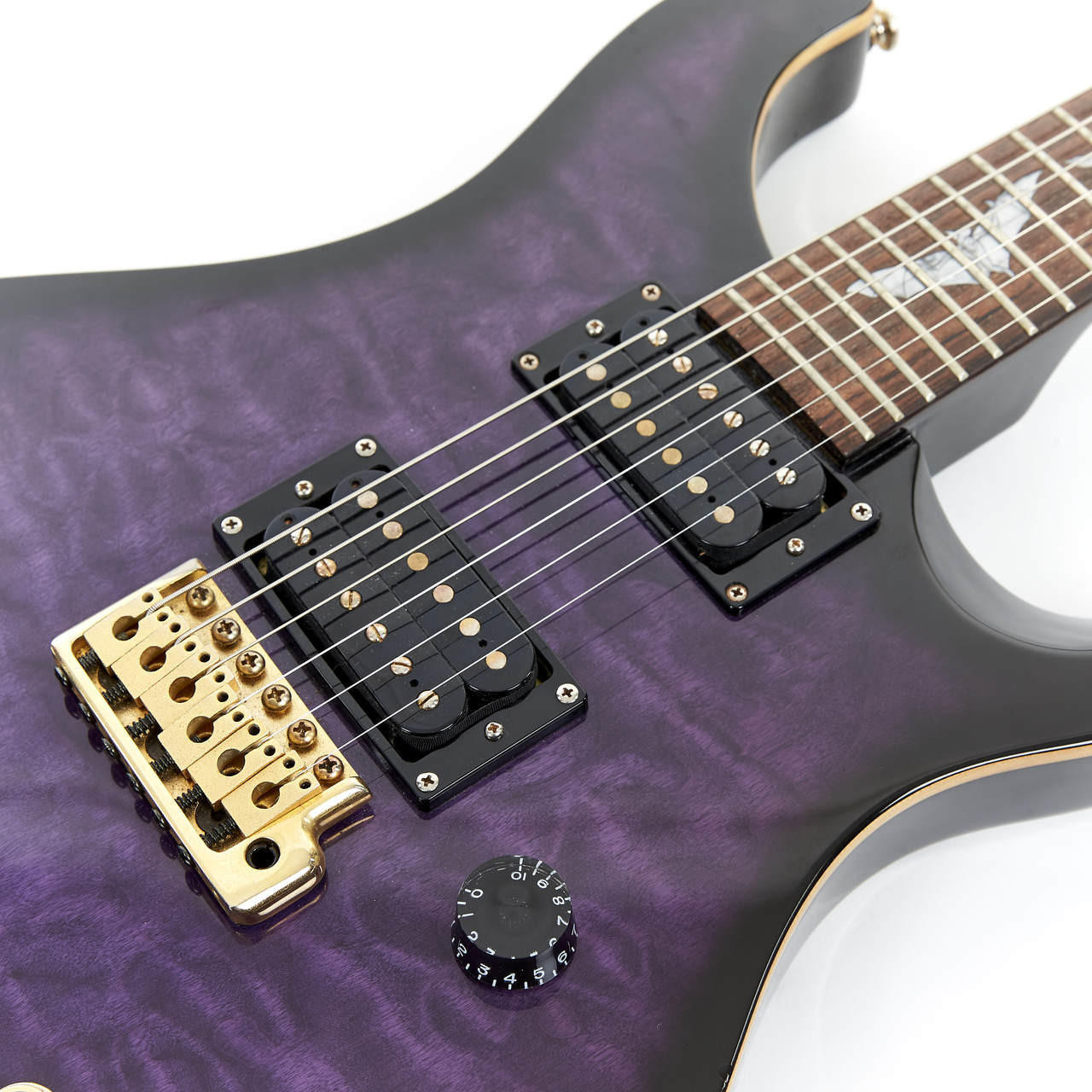 2007 PRS SE Paul Allender Signature Model Purple Burst | Cream