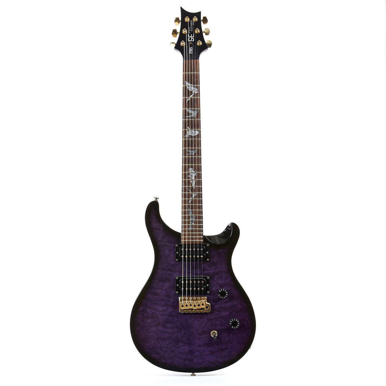 2007 PRS SE Paul Allender Signature Model Purple Burst | Cream