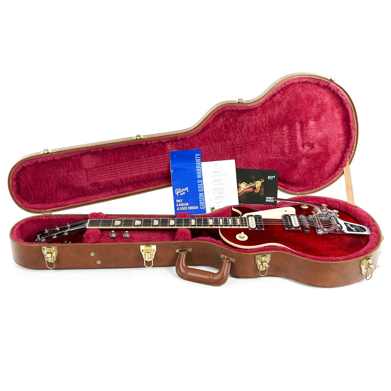 2015 Gibson Les Paul Traditional Pro III EX w/Bigsby Wine Red
